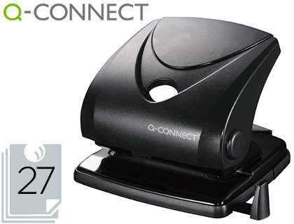 Taladro Q-Connect 27 hojas negro